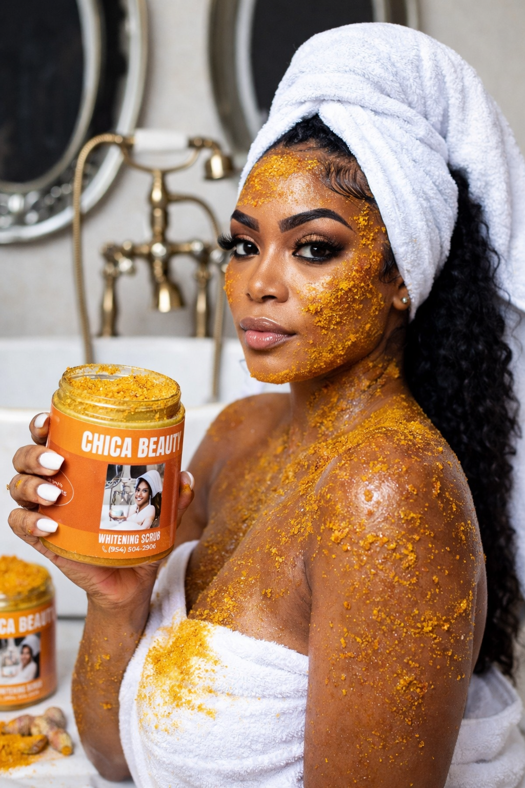 Tumeric whitening Scrub