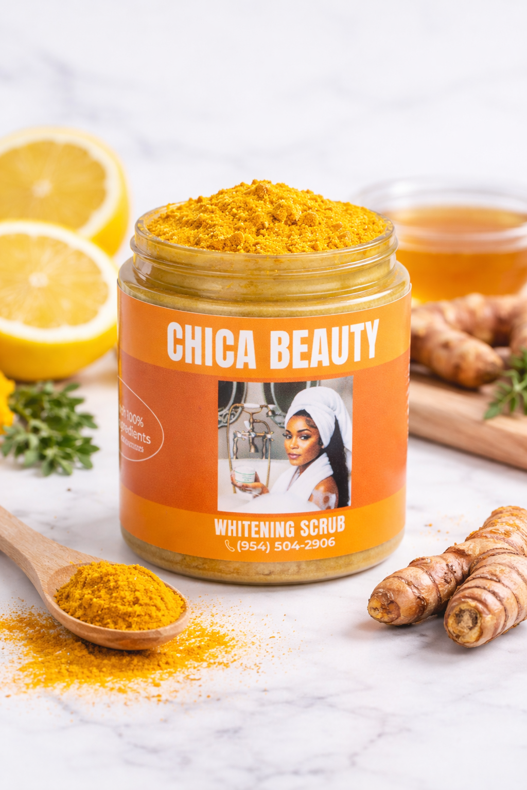 Tumeric whitening Scrub